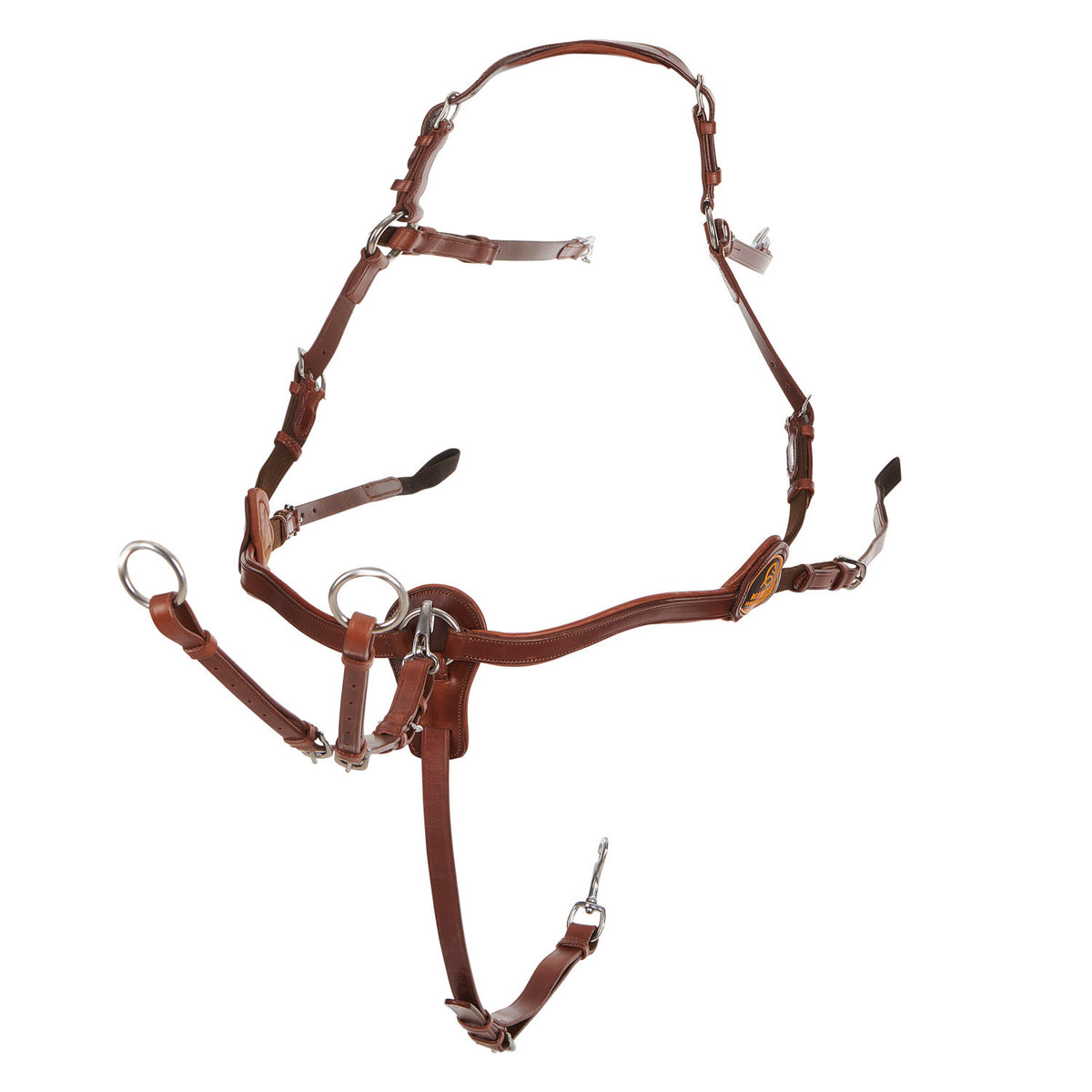 Acavallo Five-point breastplate calfskin
