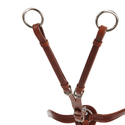 Acavallo Five-point breastplate calfskin