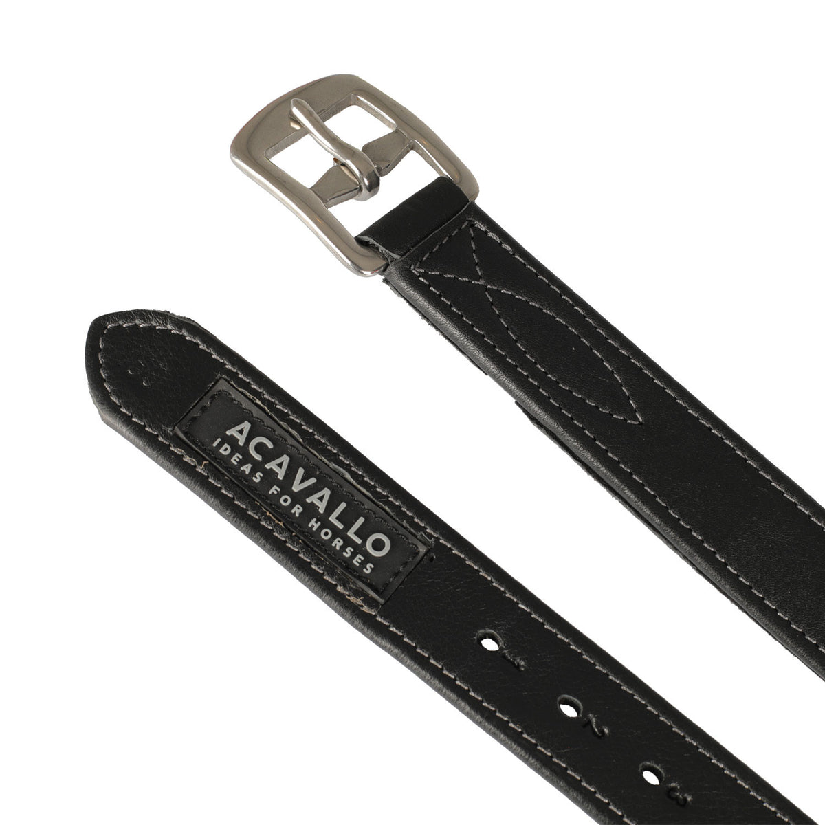 Acavallo Calfskin stirrup leathers internal reinforcement