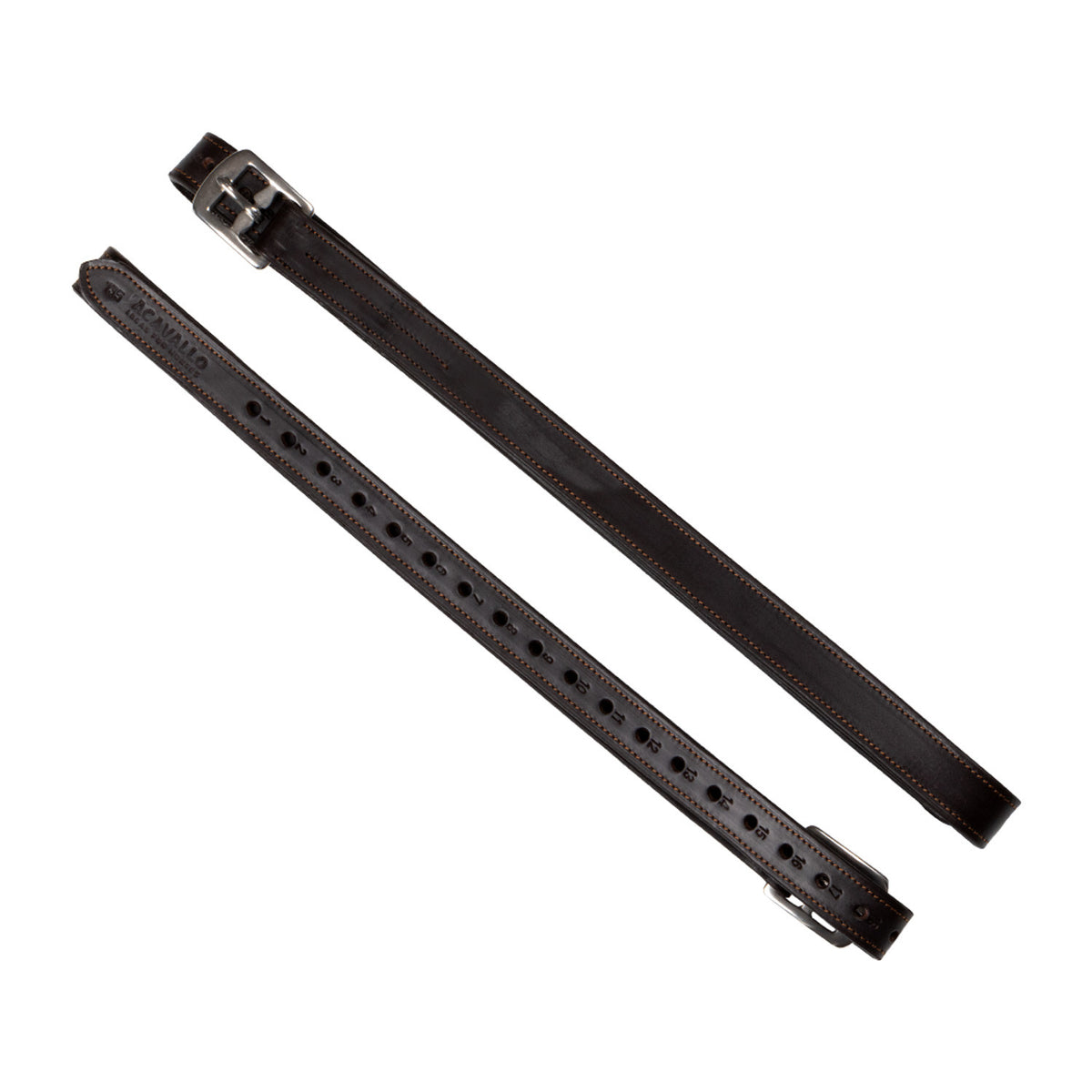 Acavallo Calfskin stirrup leathers internal reinforcement