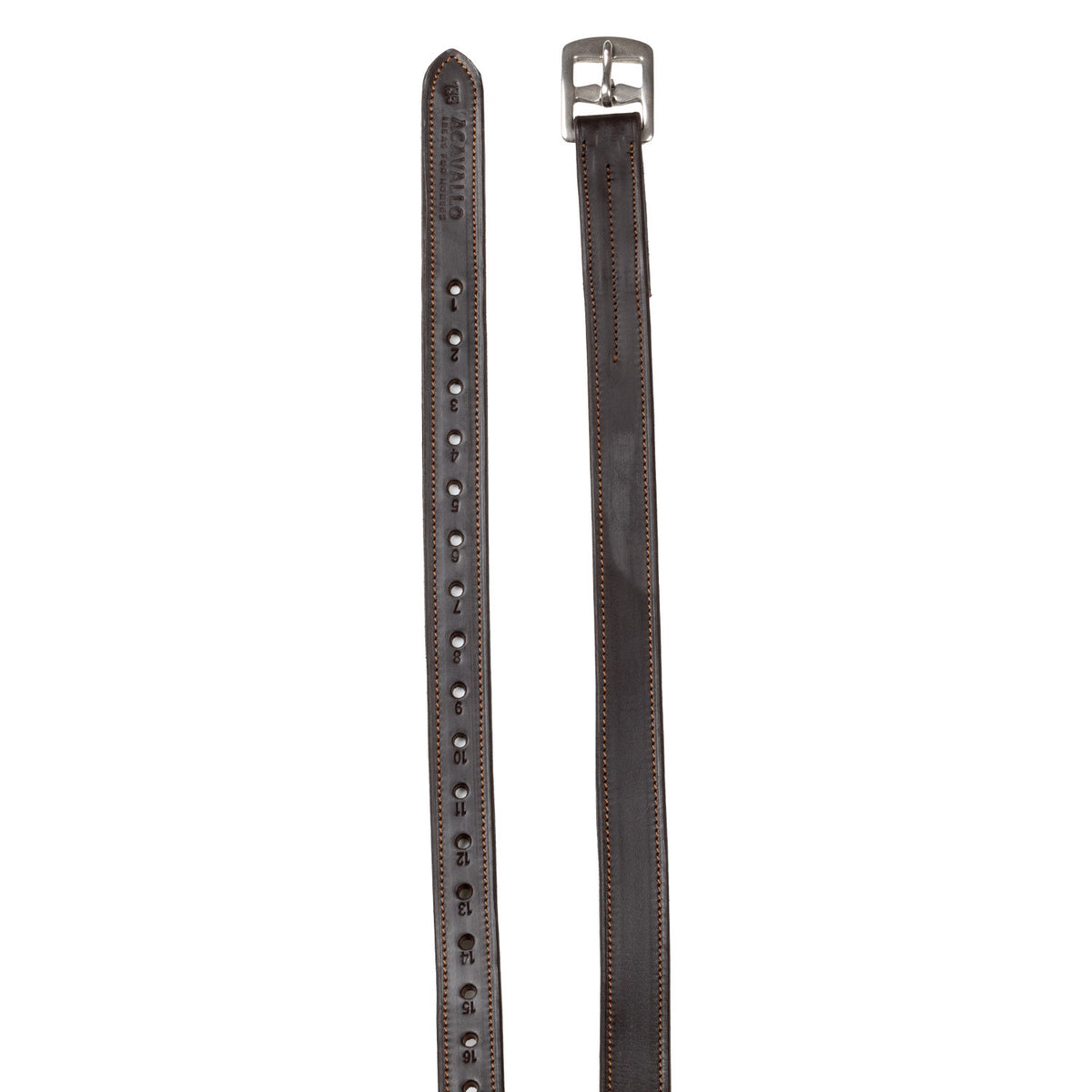 Acavallo Calfskin stirrup leathers internal reinforcement