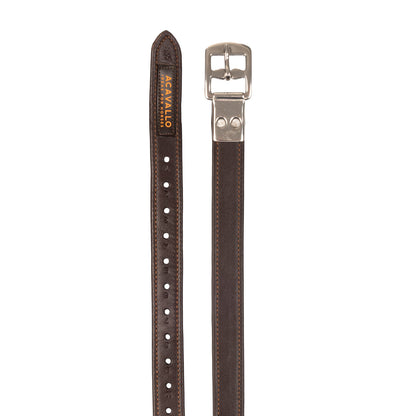 Acavallo Calfskin stirrup leathers encased buckle
