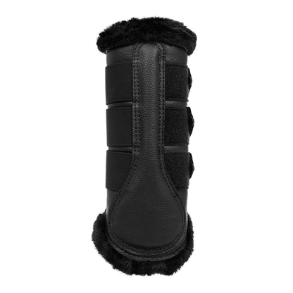 Acavallo Hind brushing boots faux leather & faux sheepskin