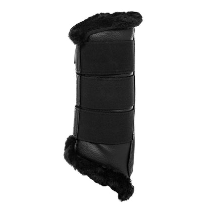 Acavallo Hind brushing boots faux leather & faux sheepskin