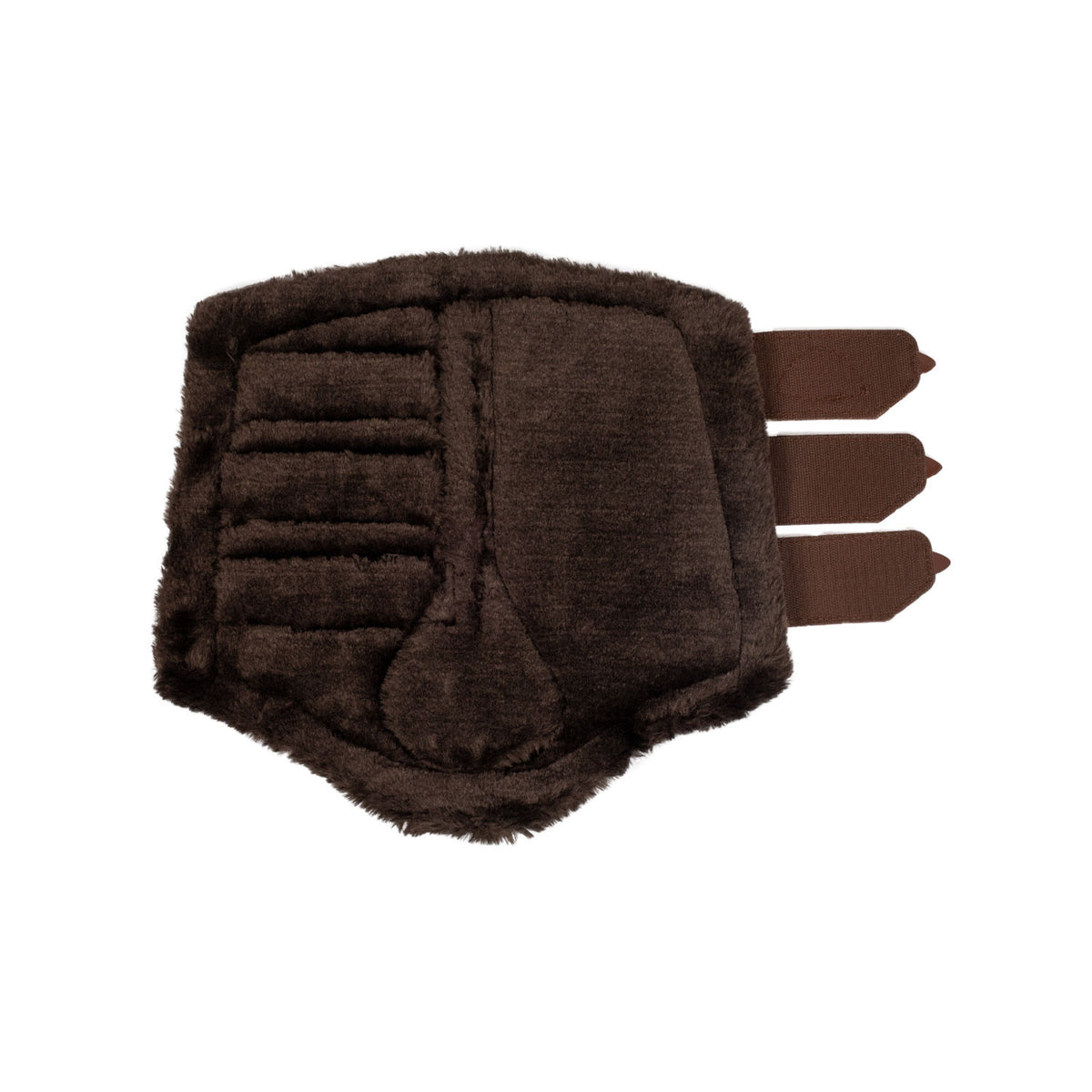 Acavallo Hind brushing boots faux leather & faux sheepskin