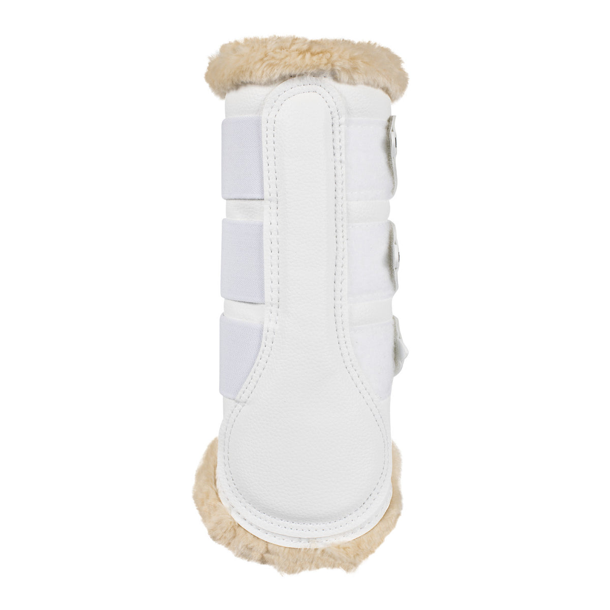 Acavallo Hind brushing boots faux leather & faux sheepskin