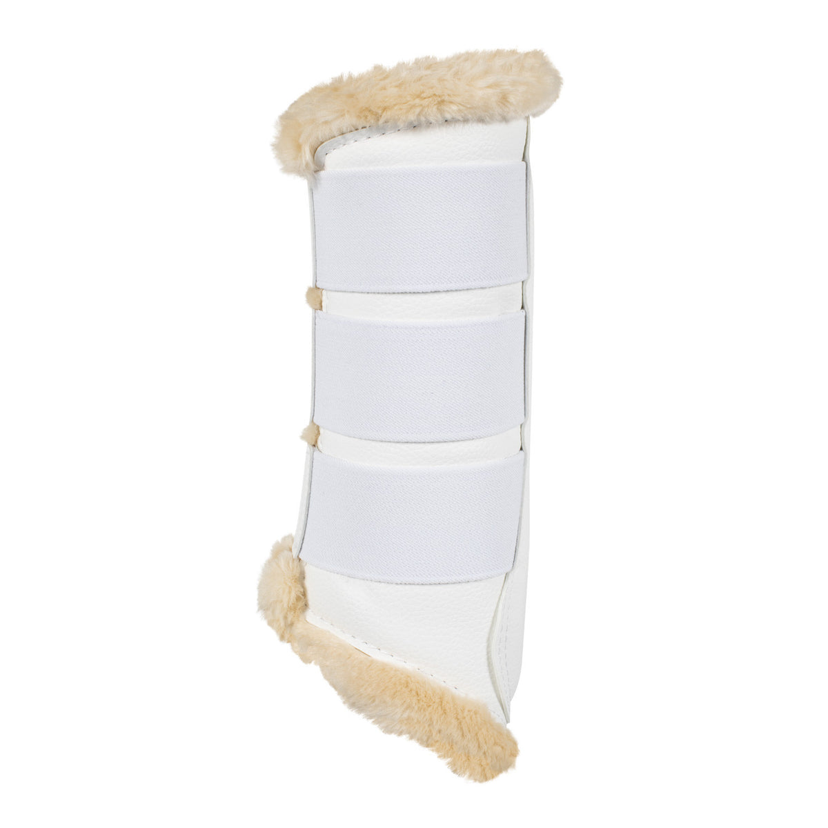 Acavallo Hind brushing boots faux leather & faux sheepskin