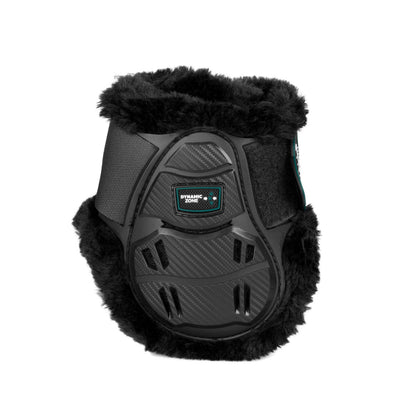Acavallo Skeleton Dynamic Zone fetlock boots with synthetic sheepskin