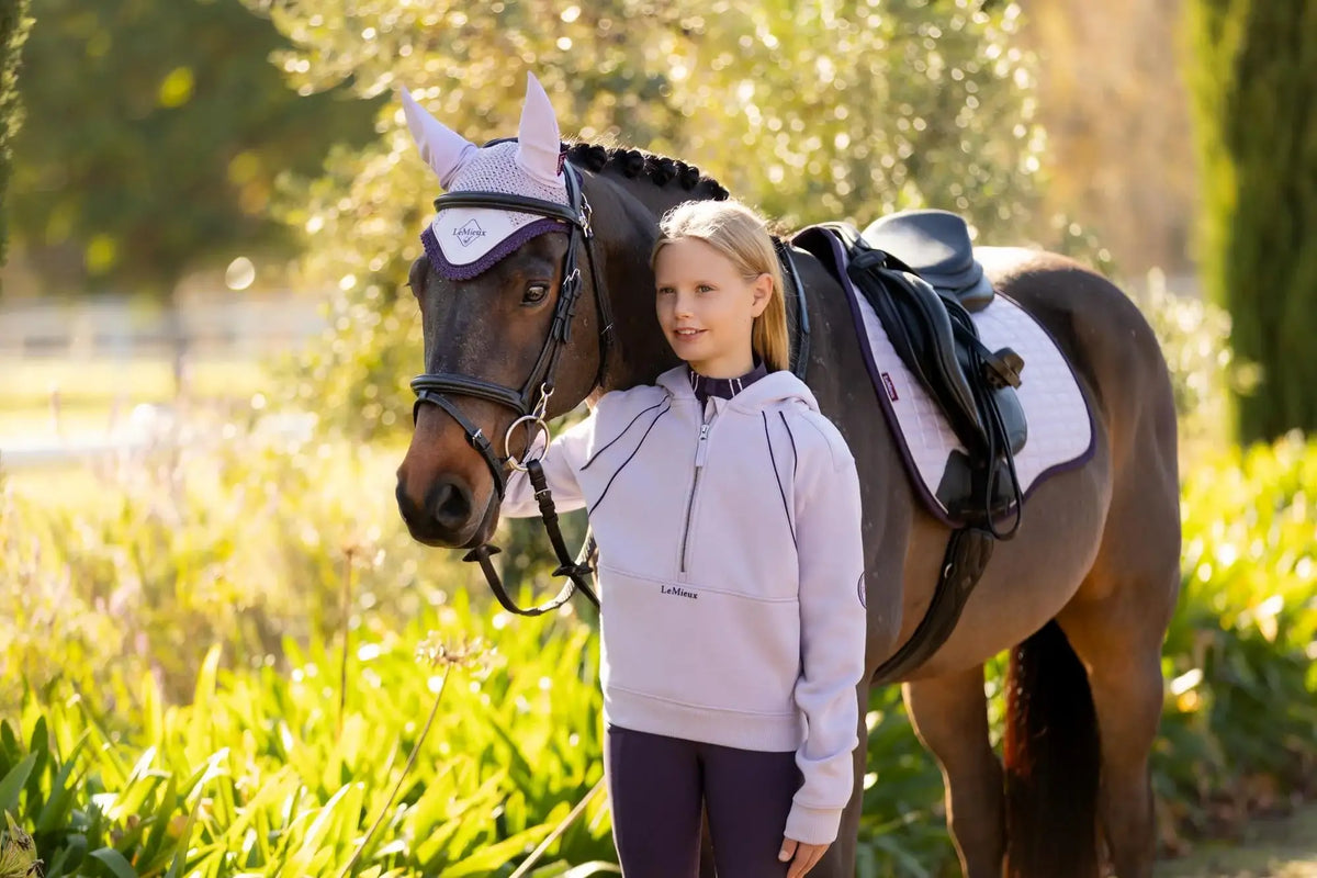 LeMieux Young Rider Hettie Half Zip Hoodie