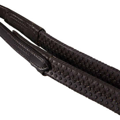 Equestro Leather English bridle with embroideries NEW