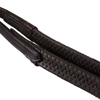 Equestro Leather English bridle with embroideries