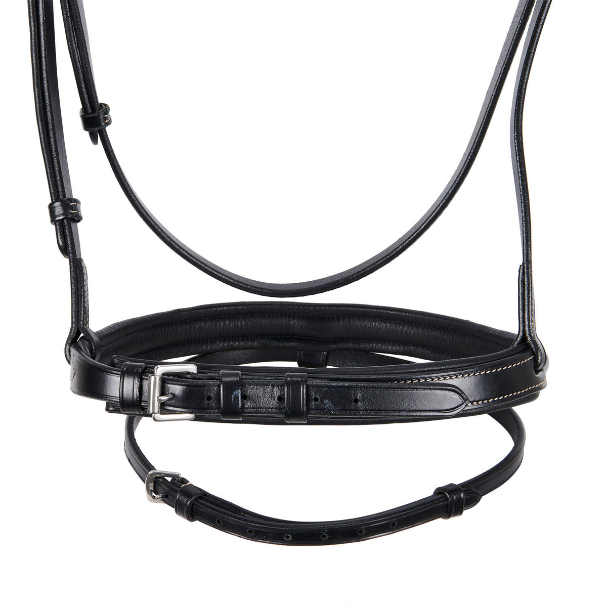 Equestro Leather English bridle with embroideries