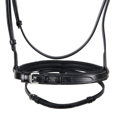 Equestro Leather English bridle with embroideries