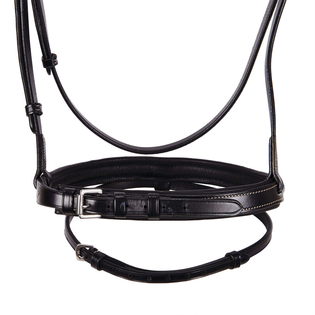 Equestro Leather English bridle with embroideries