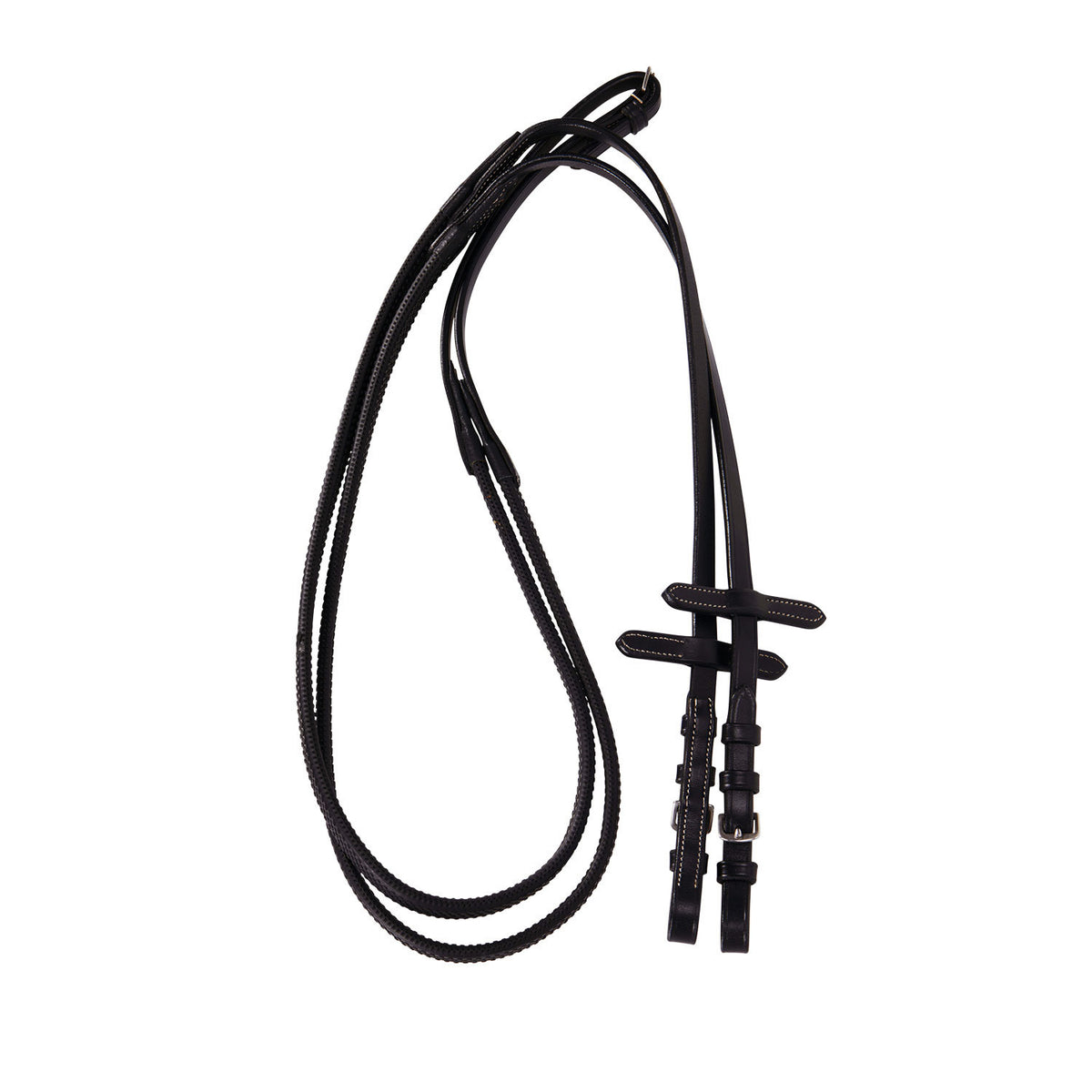 Equestro Leather English bridle with embroideries