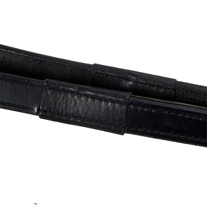 Equestro Dressage smooth leather bridle