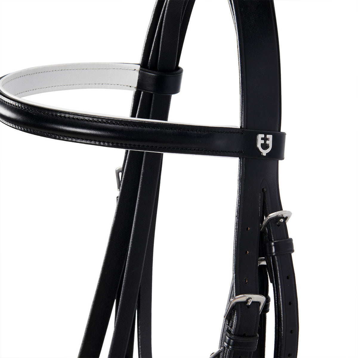 Equestro Dressage smooth leather bridle