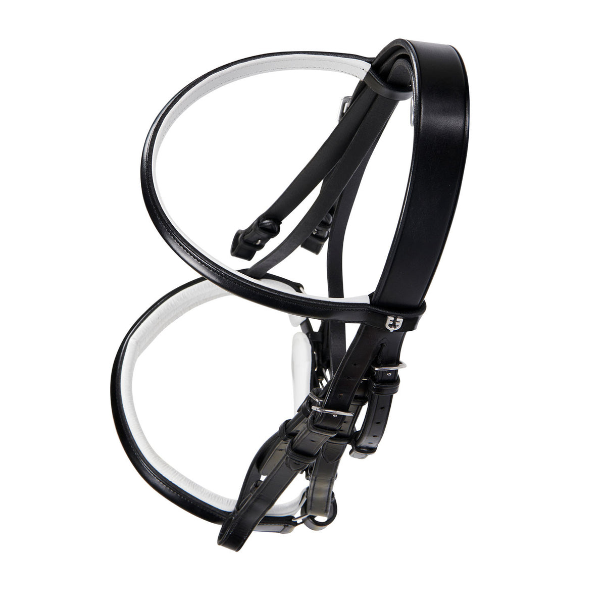 Equestro Dressage smooth leather bridle