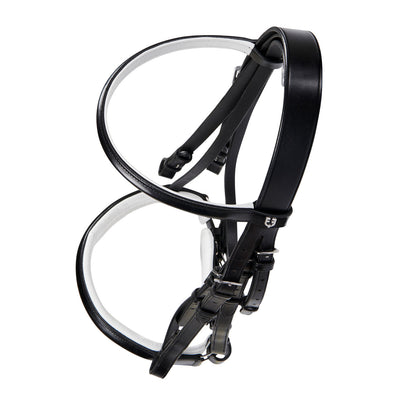 Equestro Dressage smooth leather bridle
