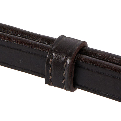 Equestro Dressage smooth leather bridle