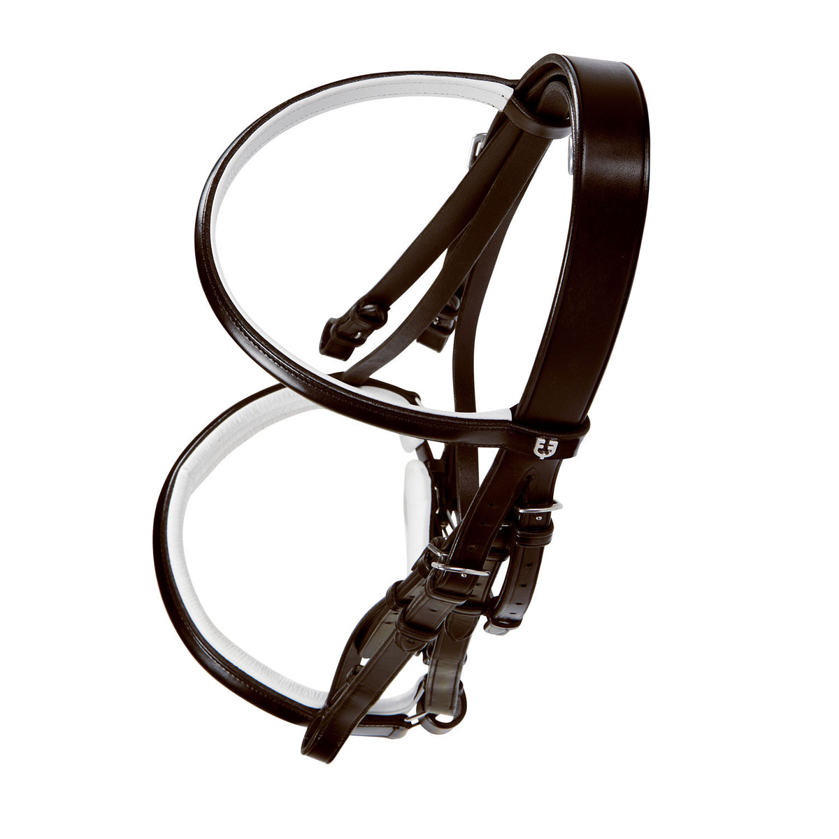 Equestro Dressage smooth leather bridle
