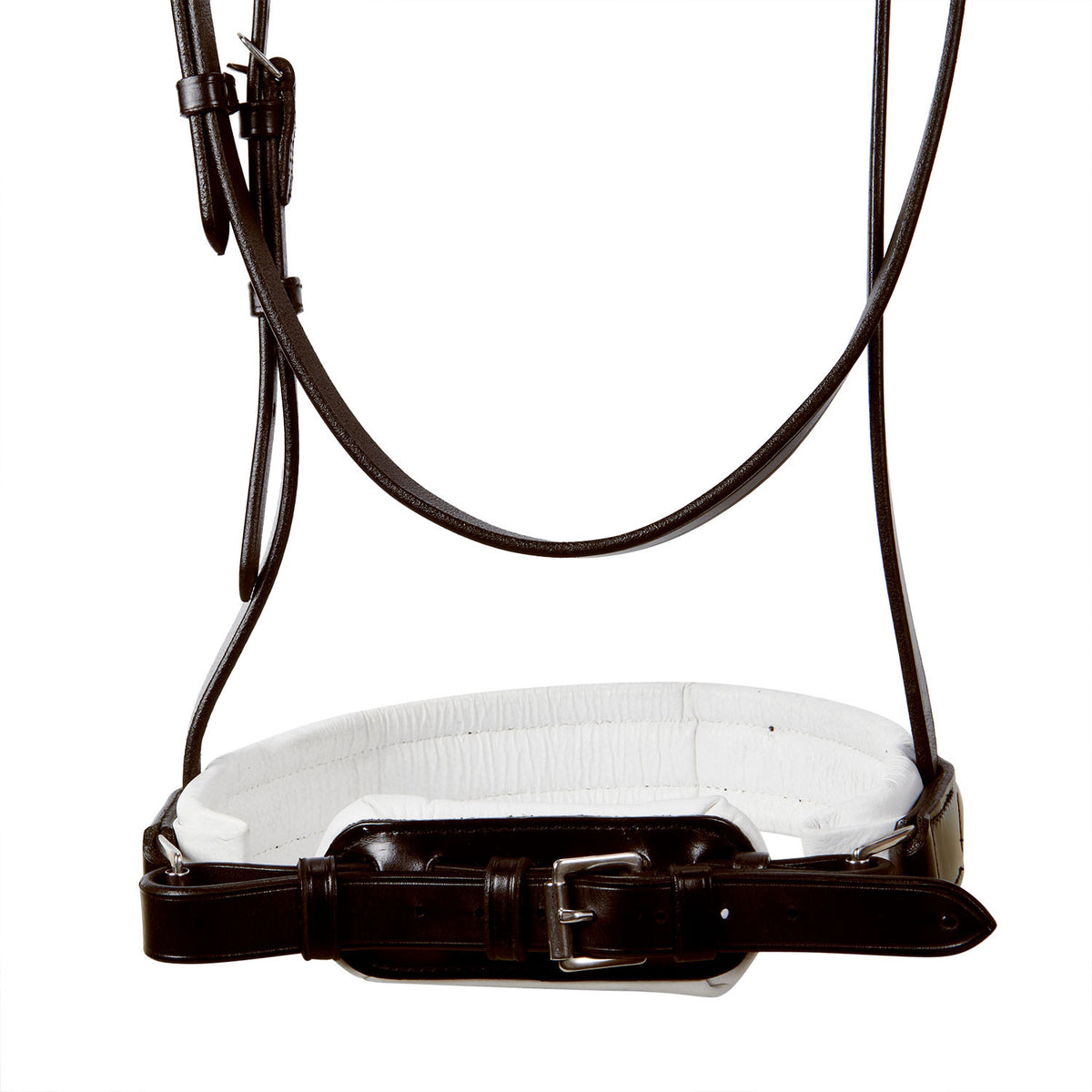Equestro Dressage smooth leather bridle
