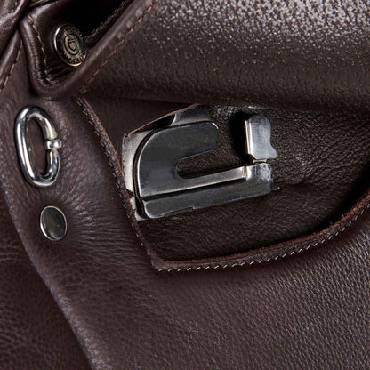 Equestro Jumping saddle double leather
