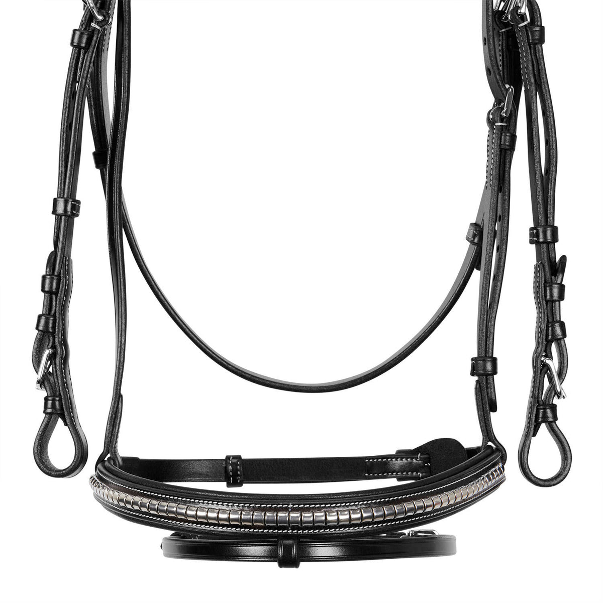 Equestro English headboard in np clicker leather