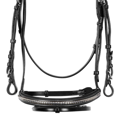 Equestro English headboard in np clicker leather