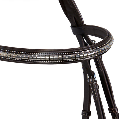 Equestro English headboard in np clicker leather