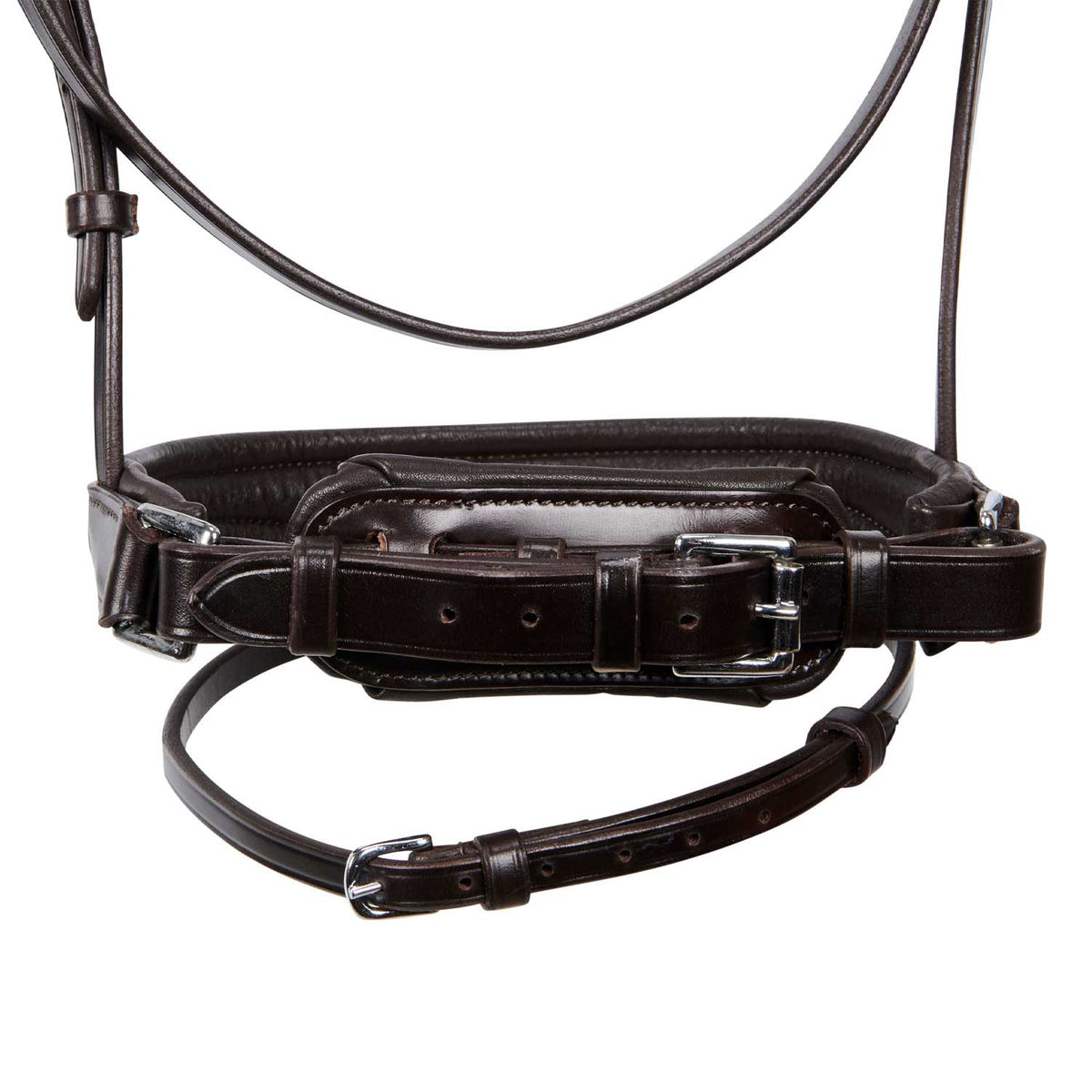 Equestro English leather bridle with glitter NEW