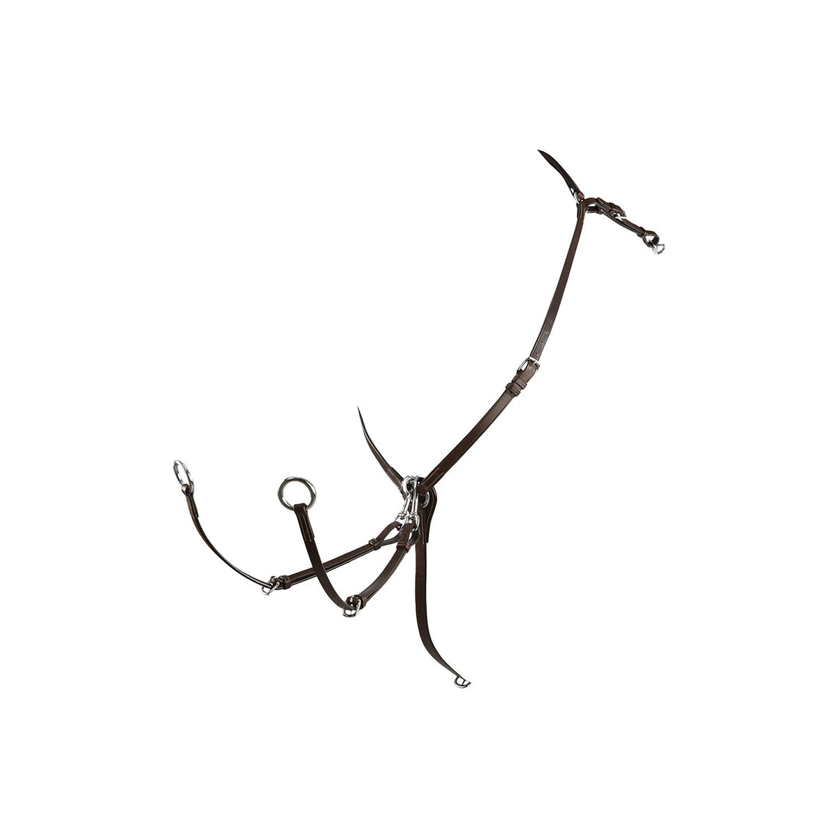 Equestro Tanned leather fork hunting breastplate