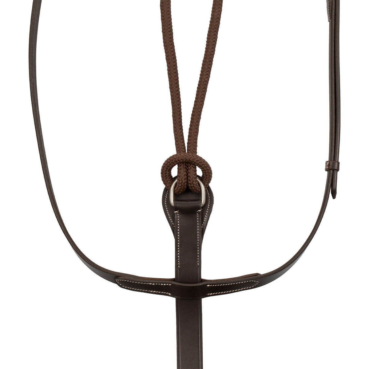 Equestro Reins with leather and rubber martingale