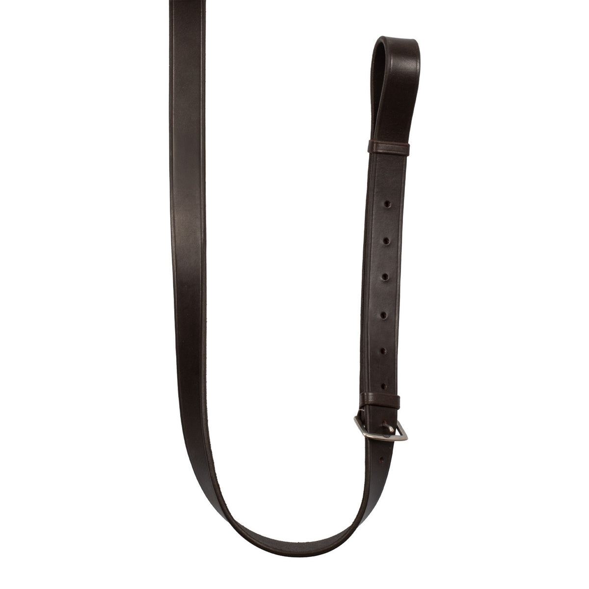 Equestro Reins with leather and rubber martingale