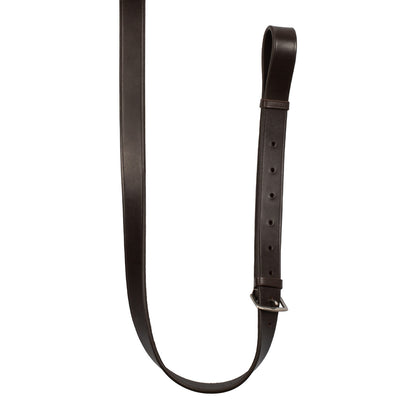 Equestro Reins with leather and rubber martingale