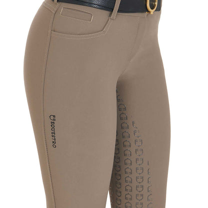 Equestro Women's full grip slim fit breeches