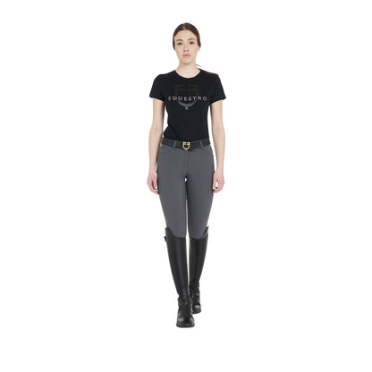 Equestro Women's full grip slim fit breeches