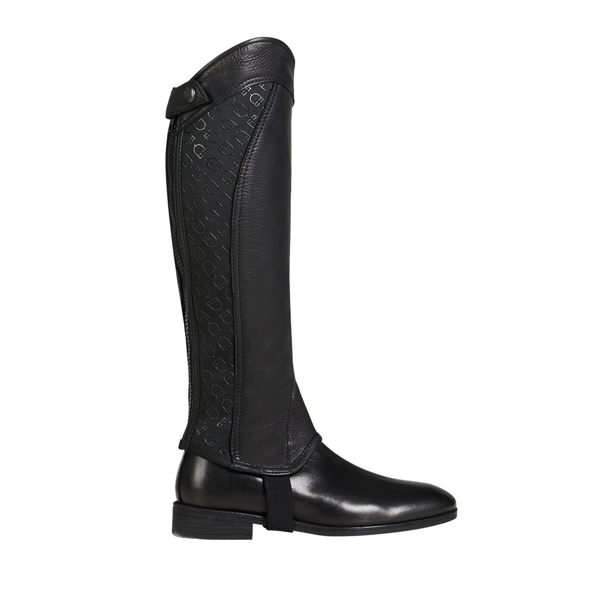 Equestro Unisex gaiters elastic band with logos