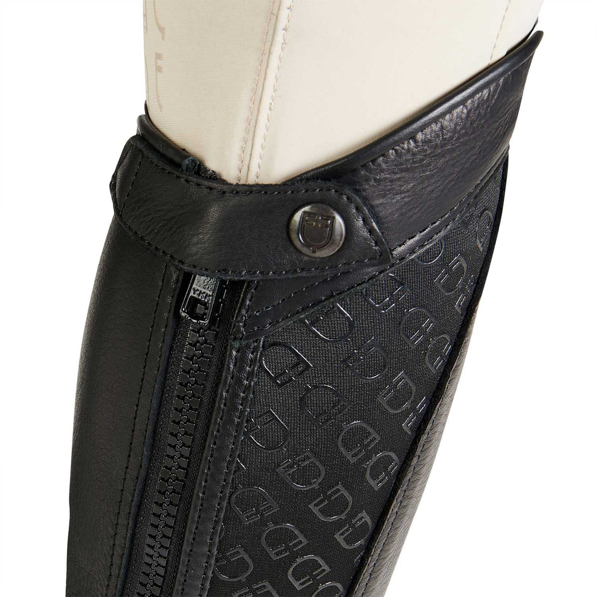 Equestro Unisex gaiters elastic band with logos