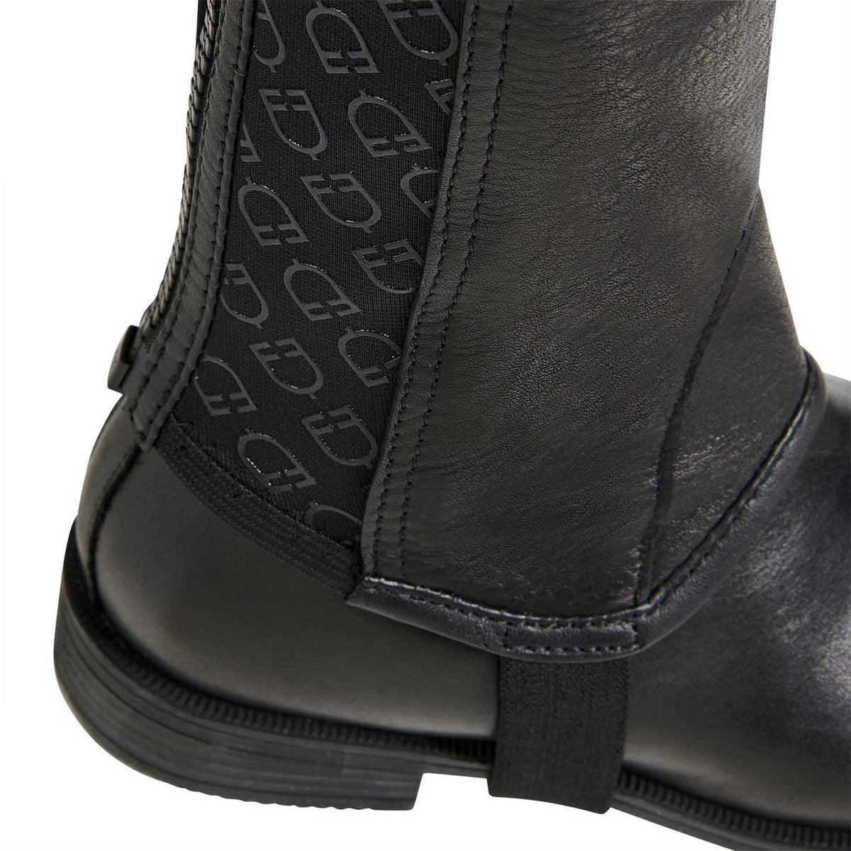 Equestro Unisex gaiters elastic band with logos