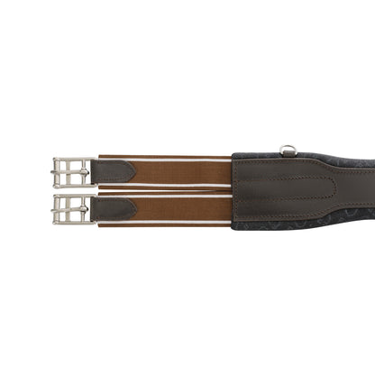 Equestro Jumping girth shaped leather