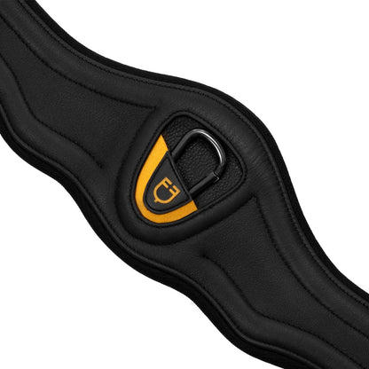 Equestro Jumping girth contoured leather
