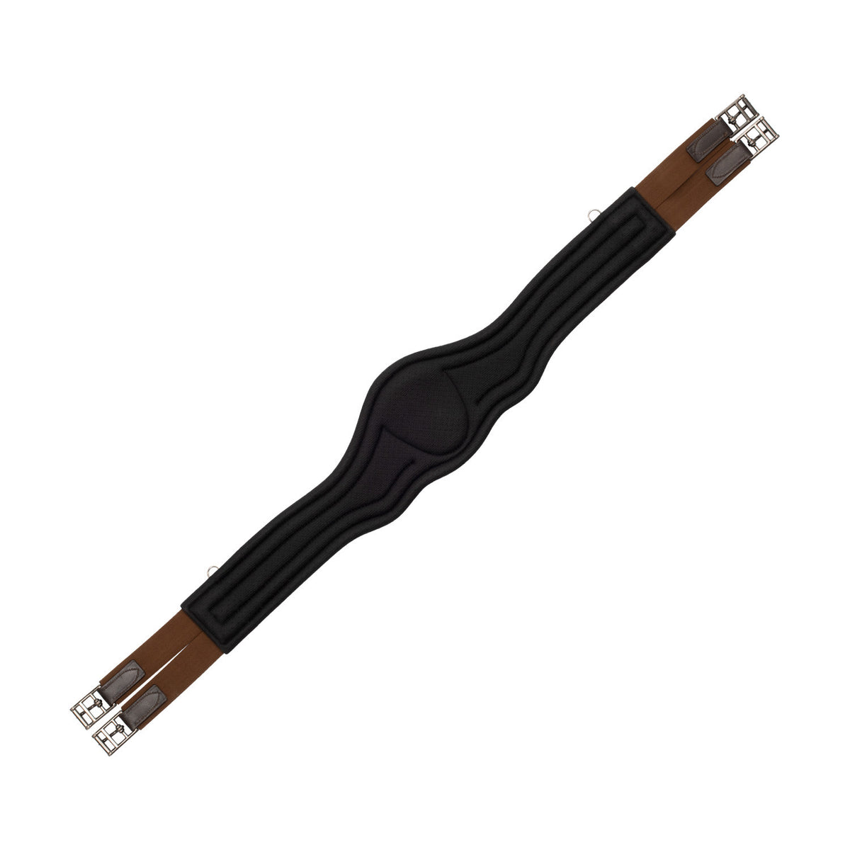 Equestro Jumping girth contoured leather