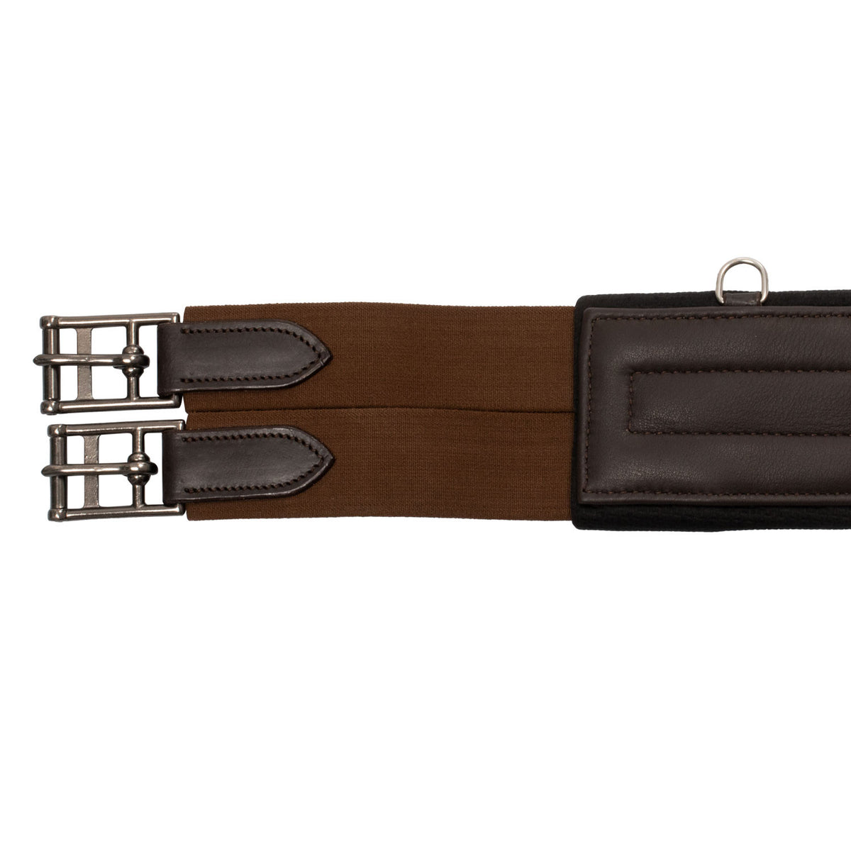 Equestro Jumping girth contoured leather
