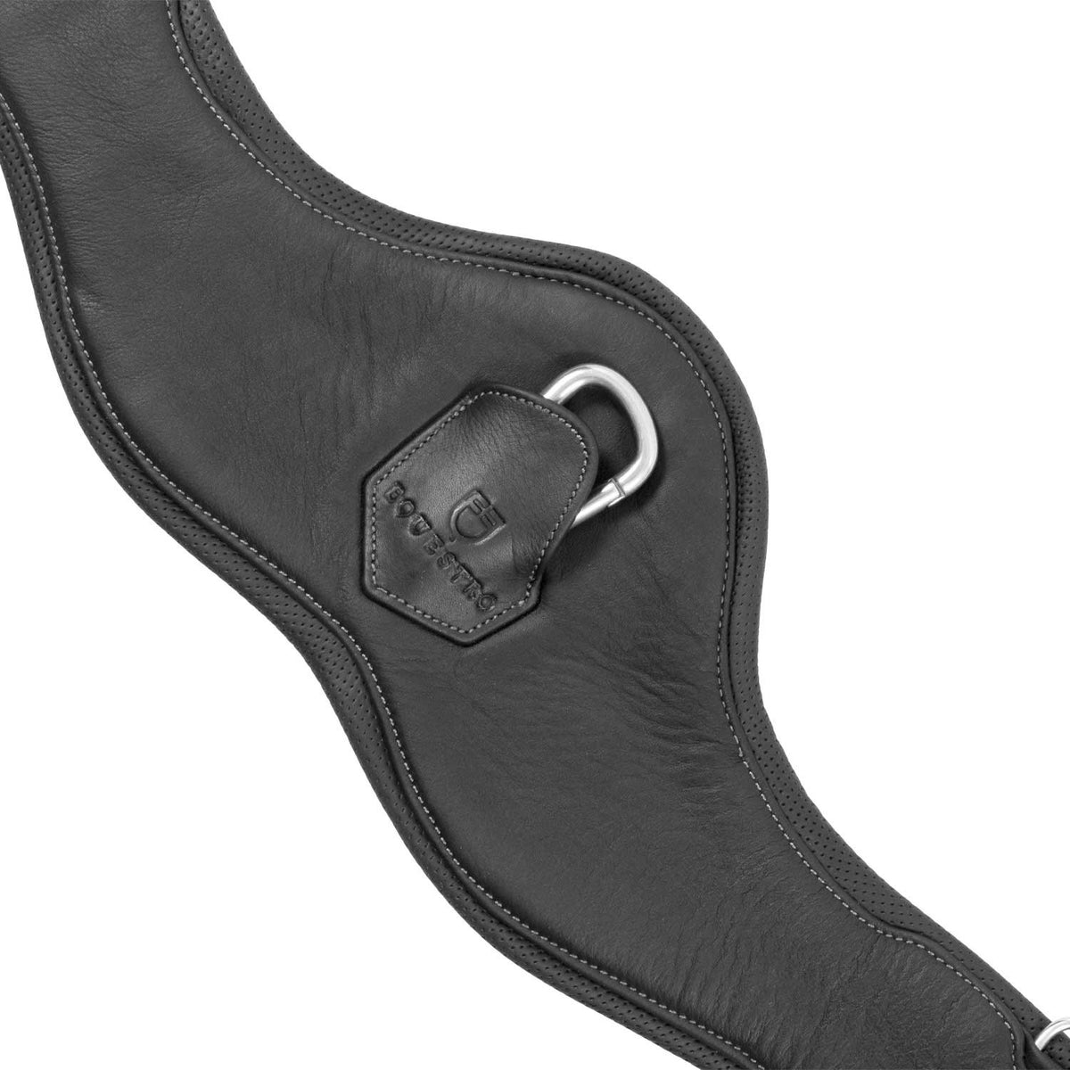 Equestro Shaped leather jumping girth