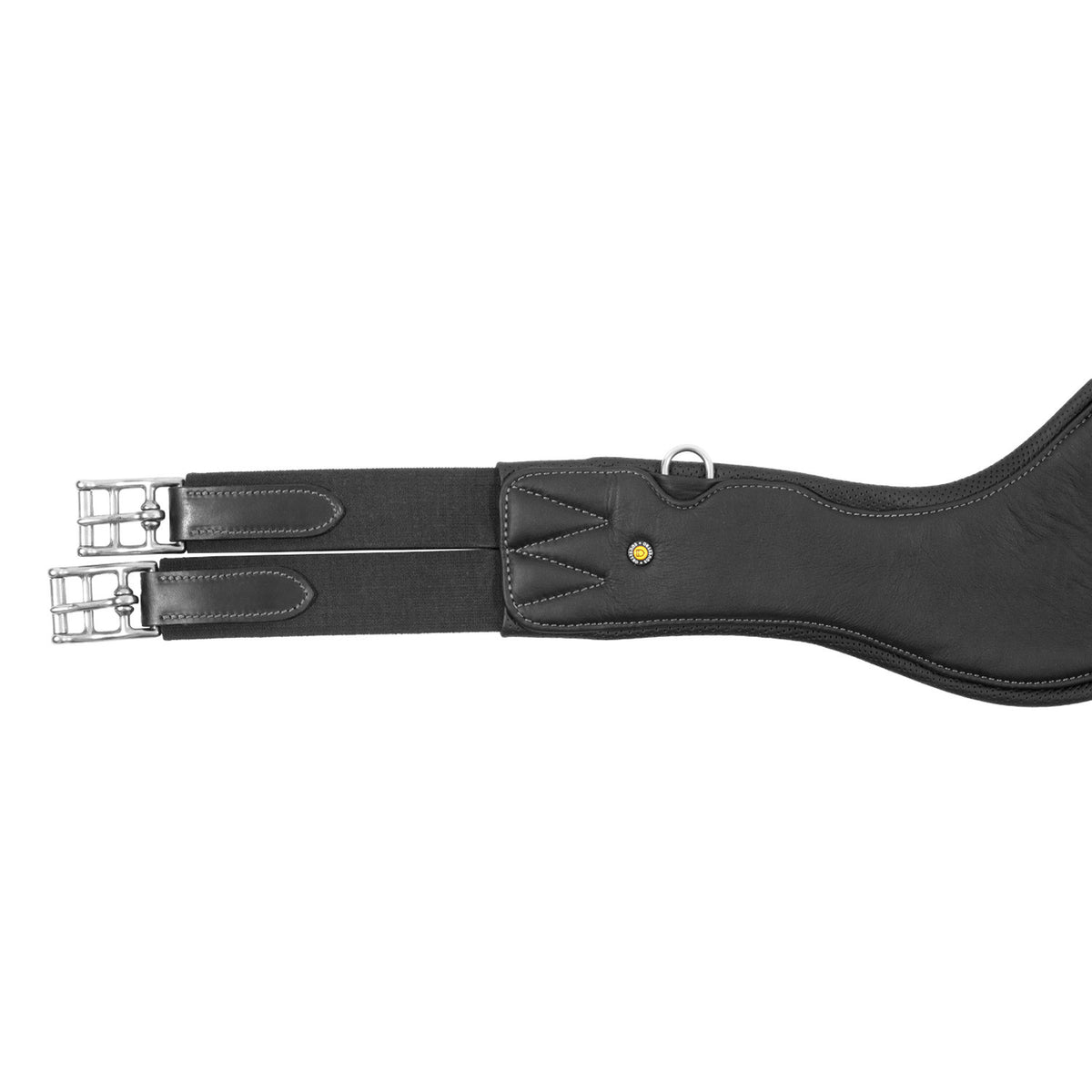 Equestro Shaped leather jumping girth