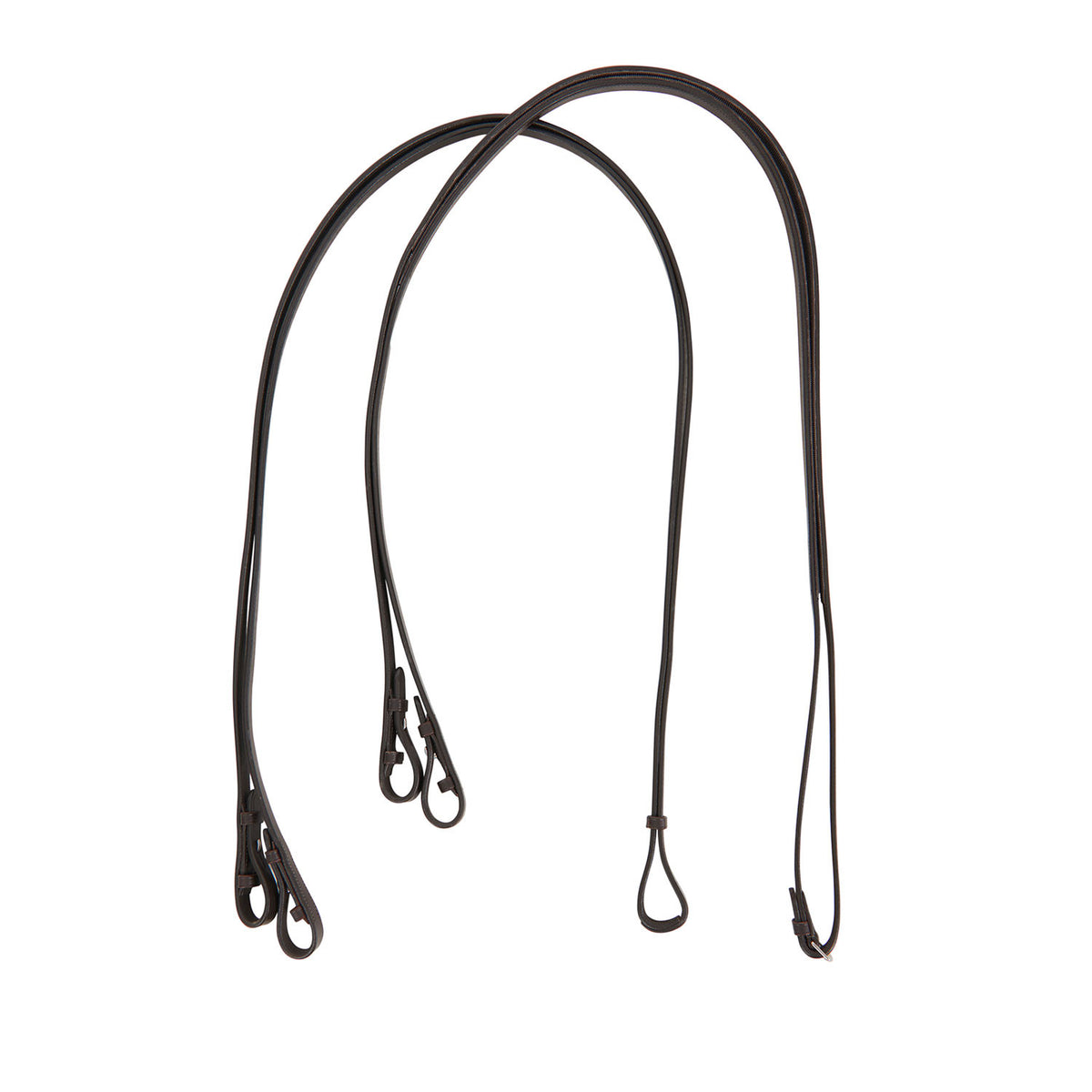 Equestro Dressage leather double reins