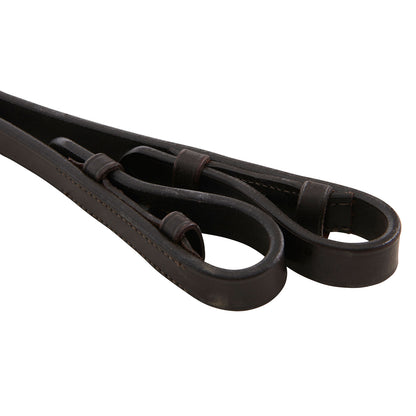 Equestro Dressage leather double reins