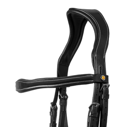 Equestro Anatomical bridle with logo