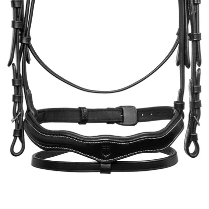 Equestro Anatomical bridle with logo